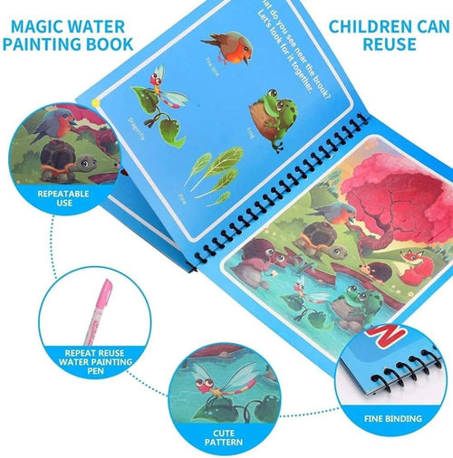 Chhota Safar Magic Water Coloring Kit (4-Pack)