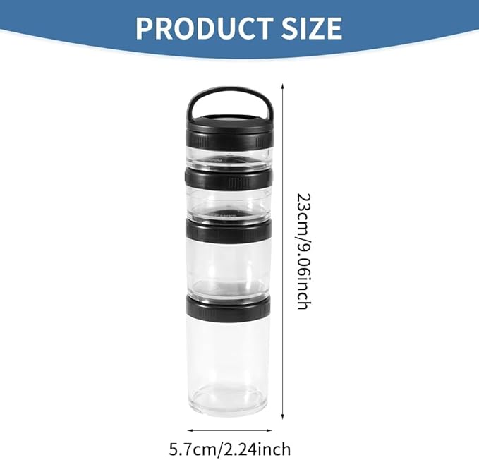 Chhota Safar Stackable Kids’ Snack Containers – Portable & Reusable Travel Set