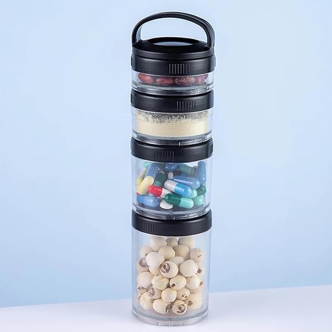 Chhota Safar Stackable Kids’ Snack Containers – Portable & Reusable Travel Set