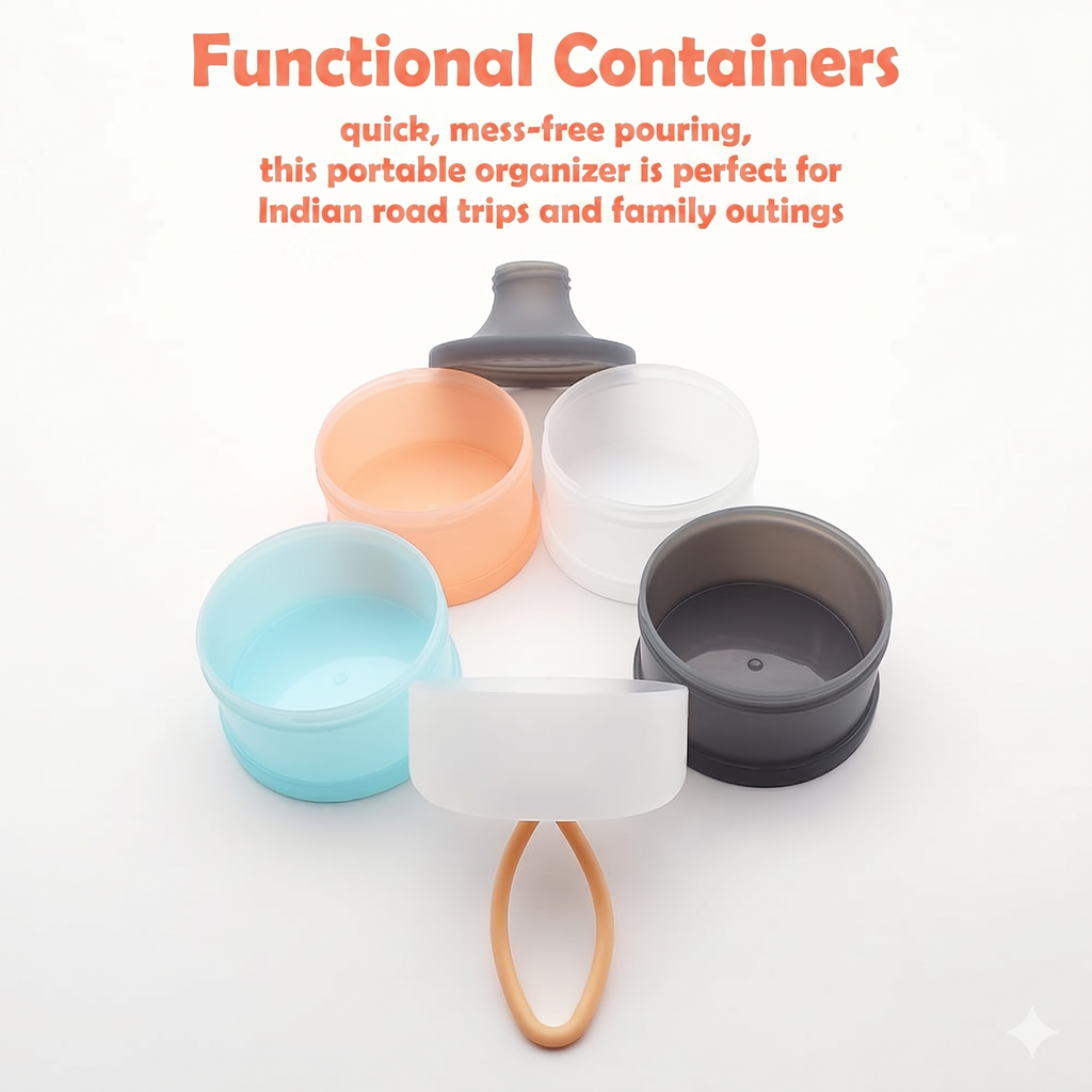 Kharchaa Paani Easy‑Pour Travel Dispenser – Multipurpose Portable Organizer